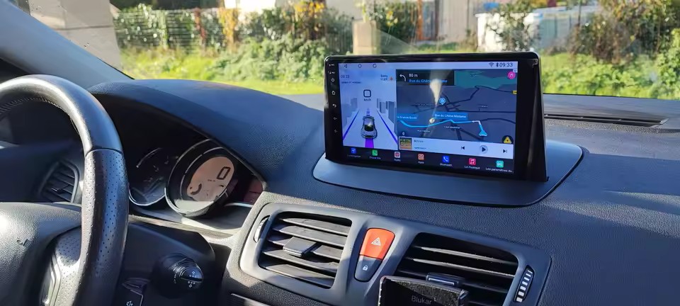 Écran installé dans Renault Mégane III